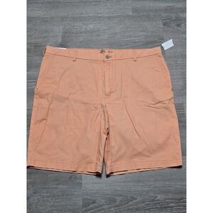 NWT‎ Izod Saltwater Men's Peach Chino Shorts Size 40